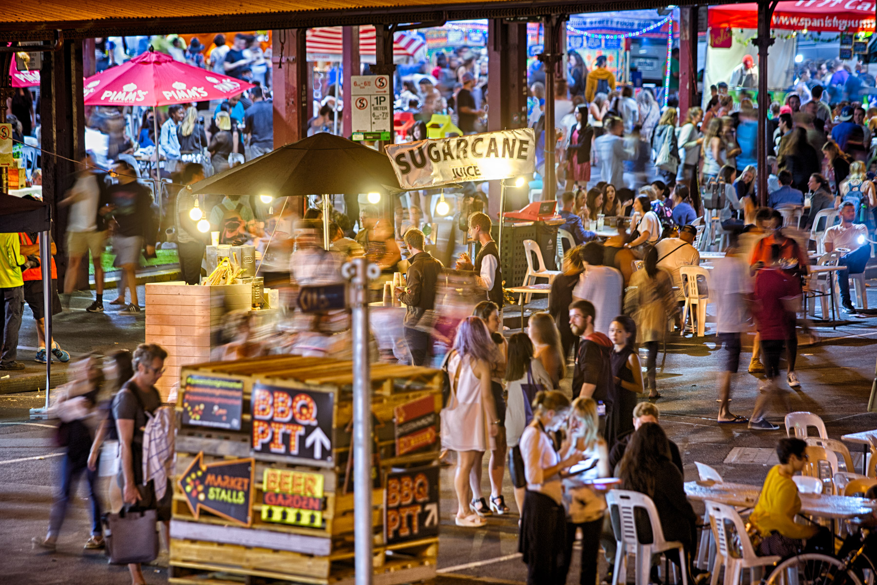 The Queen Vic Night Market - An Evening in Pictures